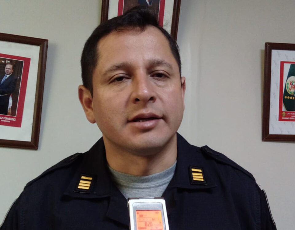 Mayor de la Policía Nacional, Dany Bautista Gayoso