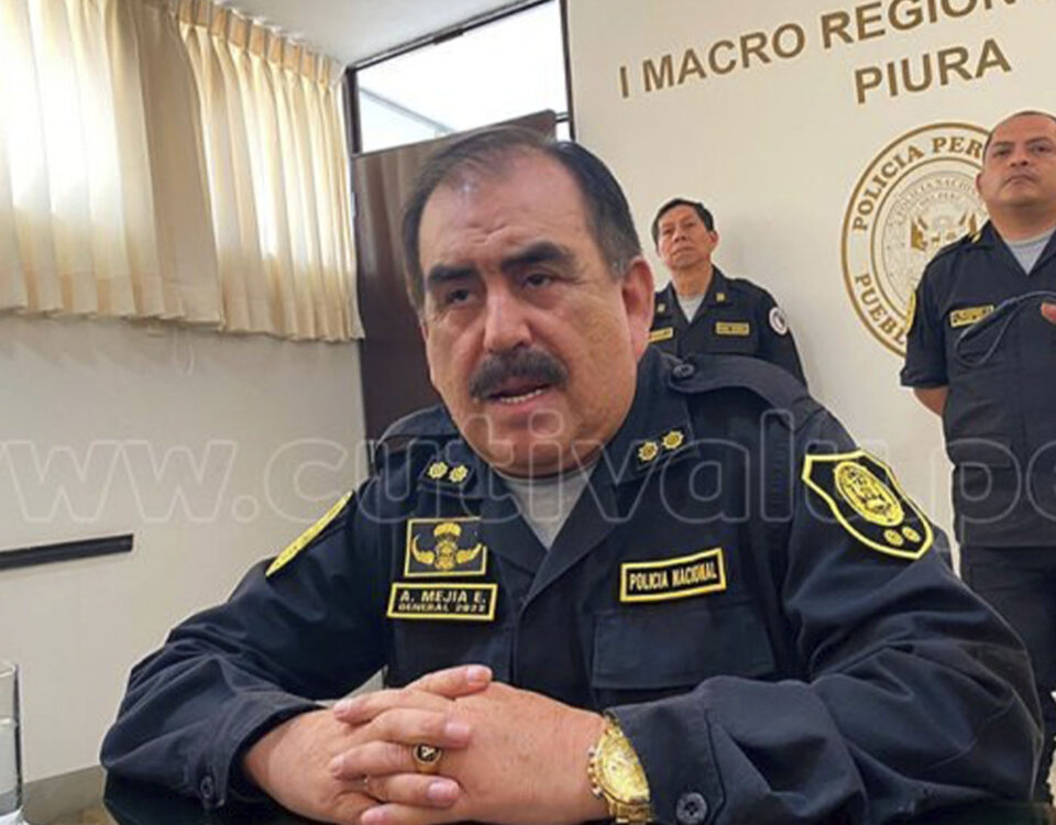Nuevo jefe policial de Piura