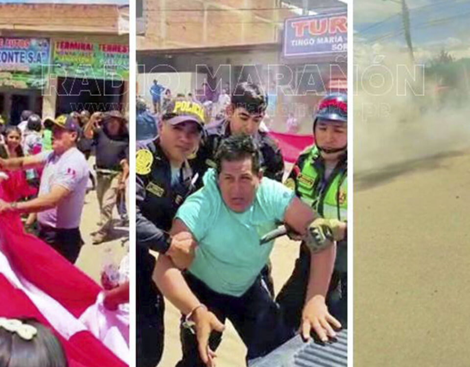 Policías cometen excesos en Utcubamba