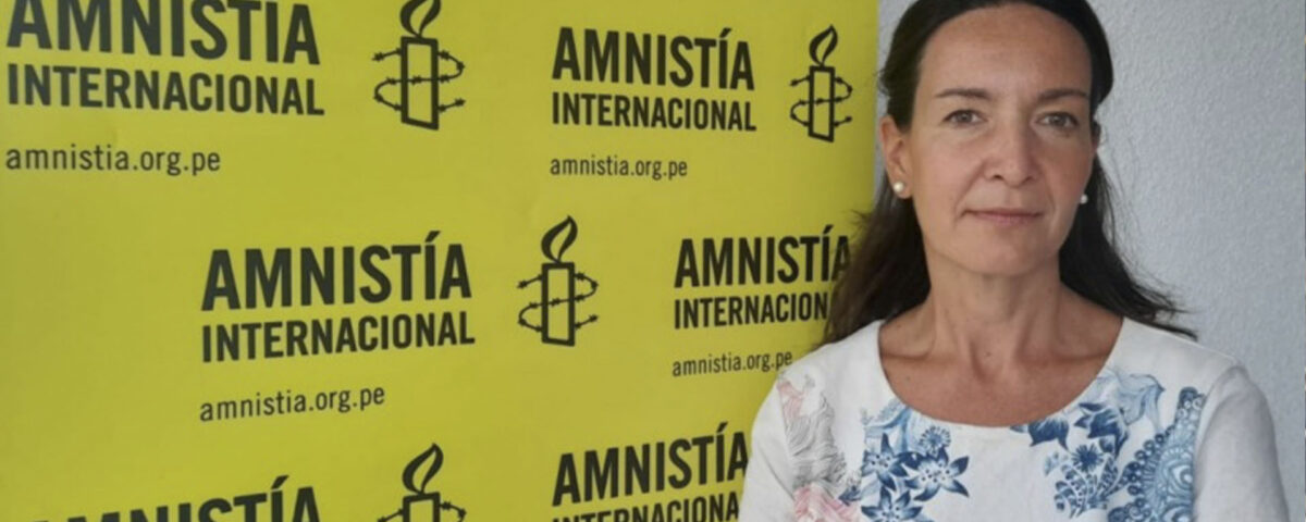 Marina Navarro Mangado, directora de Amnistía Internacional de Perú