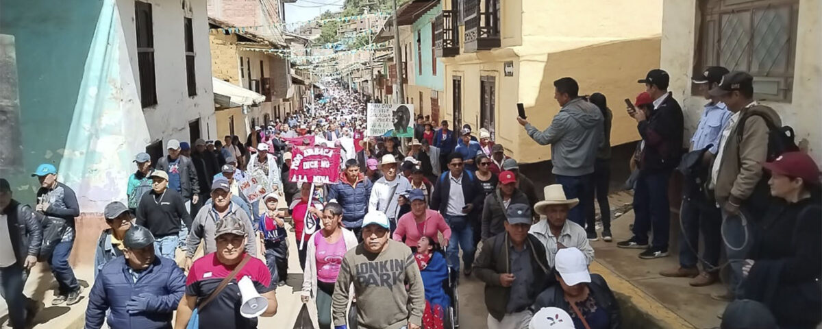 Pobladores de Ayabaca y Huancabamba se movilizaron