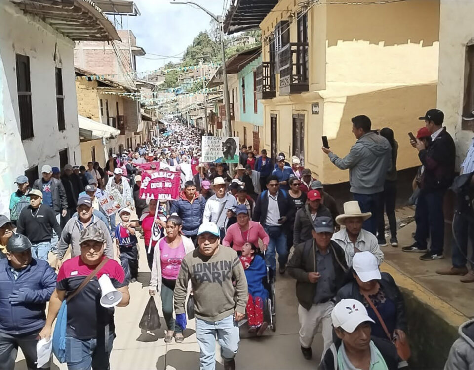 Pobladores de Ayabaca y Huancabamba se movilizaron