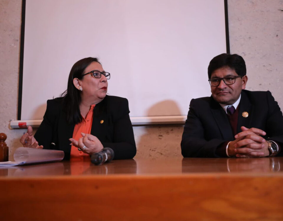 Ministra Desarrollo Agrario y Riego, Nelly Paredes