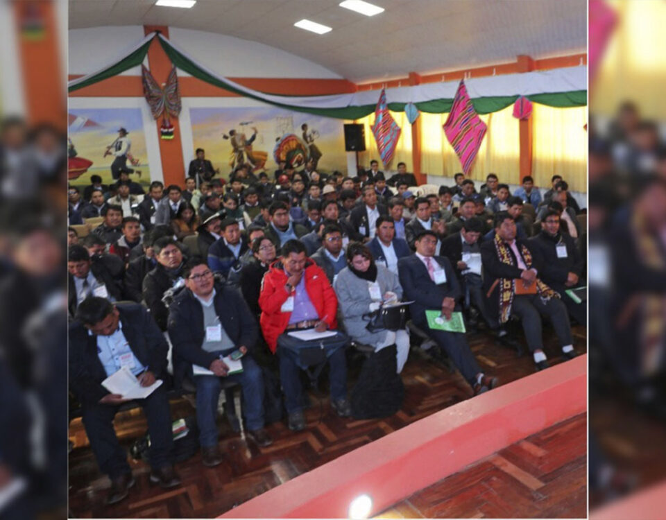 Reunión con autoridades de la zona norte de la región Puno